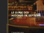 Le guide des accords de septième